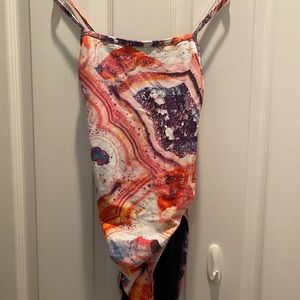 Rare JOLYN one piece tie back